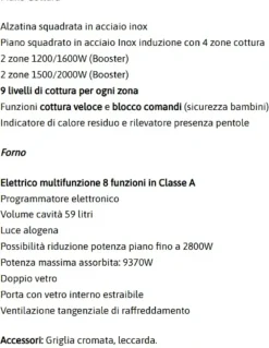 Forno Elba di con forte sconto^Collezione esclusiva Best