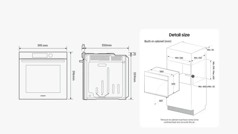 Samsung Forno modello Nv7b4040vbk a prezzo scontato- Forno