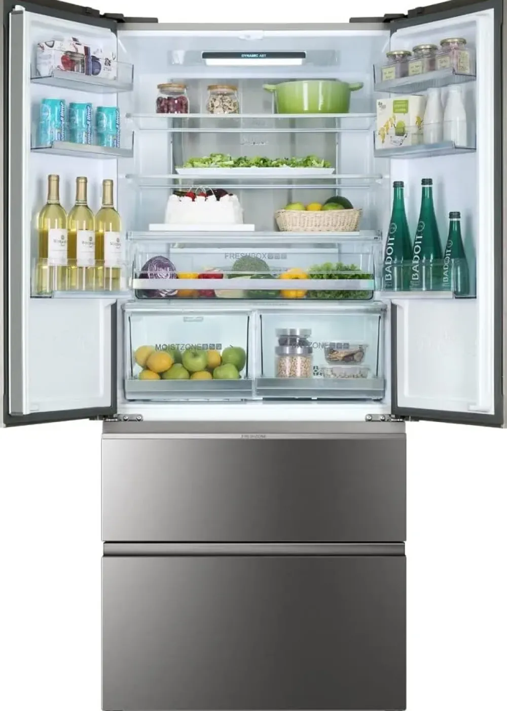 Frigorifero Combinato 70 metal glass hb18fgsaaa a marchio scontato^Haier Discount