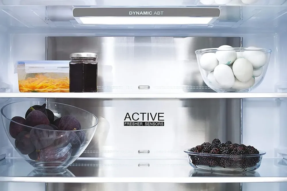 Frigorifero Combinato 70 metal glass hb18fgsaaa a marchio scontato^Haier Discount