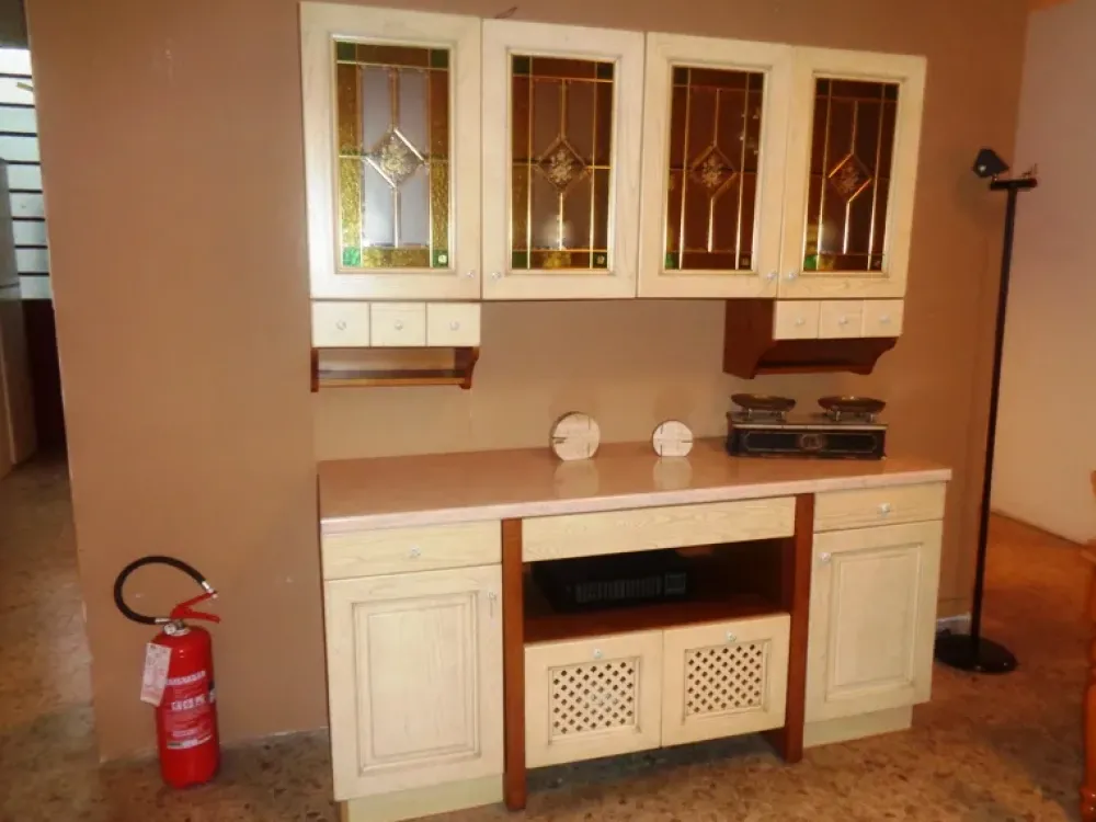 Gd Arredamenti GeD Cucine by Soggiorno Mobile buffet stella country corda ged scontato del -71 %- Pareti Attrezzate