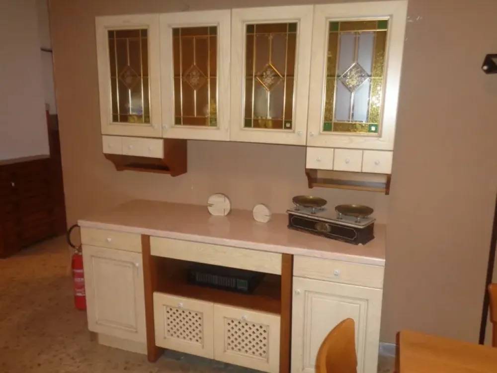 Gd Arredamenti GeD Cucine by Soggiorno Mobile buffet stella country corda ged scontato del -71 %- Pareti Attrezzate