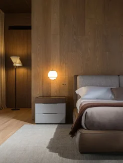 Outlet Gruppo notte 7070 in Laccato opaco a prezzo scontato Comodini