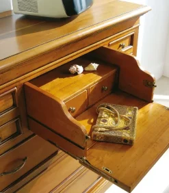 Outlet Gruppo notte Comò pn208 in Legno a prezzo Outlet Comodini