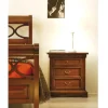 Outlet Gruppo notte Comodino f806 in Legno in Offerta Outlet Comodini
