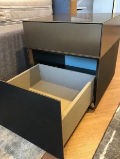 Gruppo notte Domino in Laccato opaco a prezzo scontato Comodini