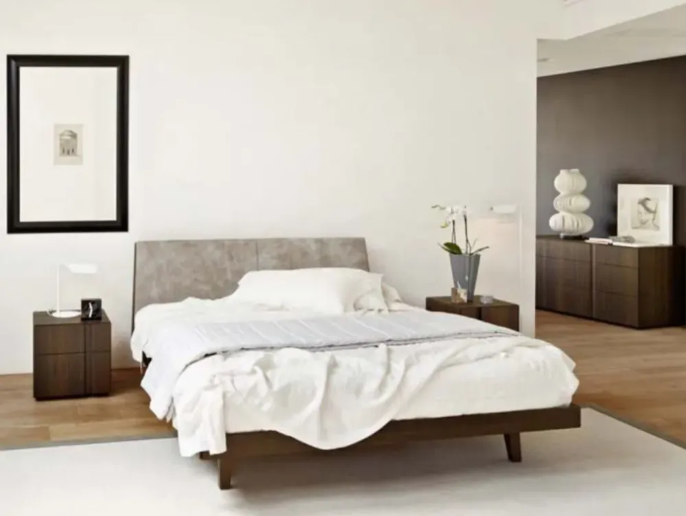 Sangiacomo Gruppo notte modello Abaco con gola ad un prezzo mai così piccolo- Comodini