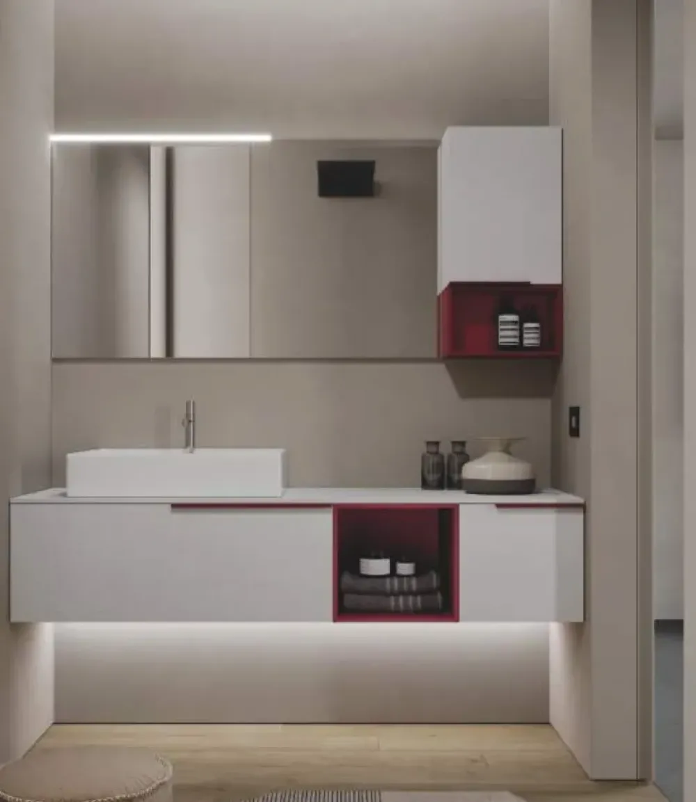 Ideagroup Idea Group My Time17: mobile bagno in offerta outlet.- Mobili Bagno Sospeso