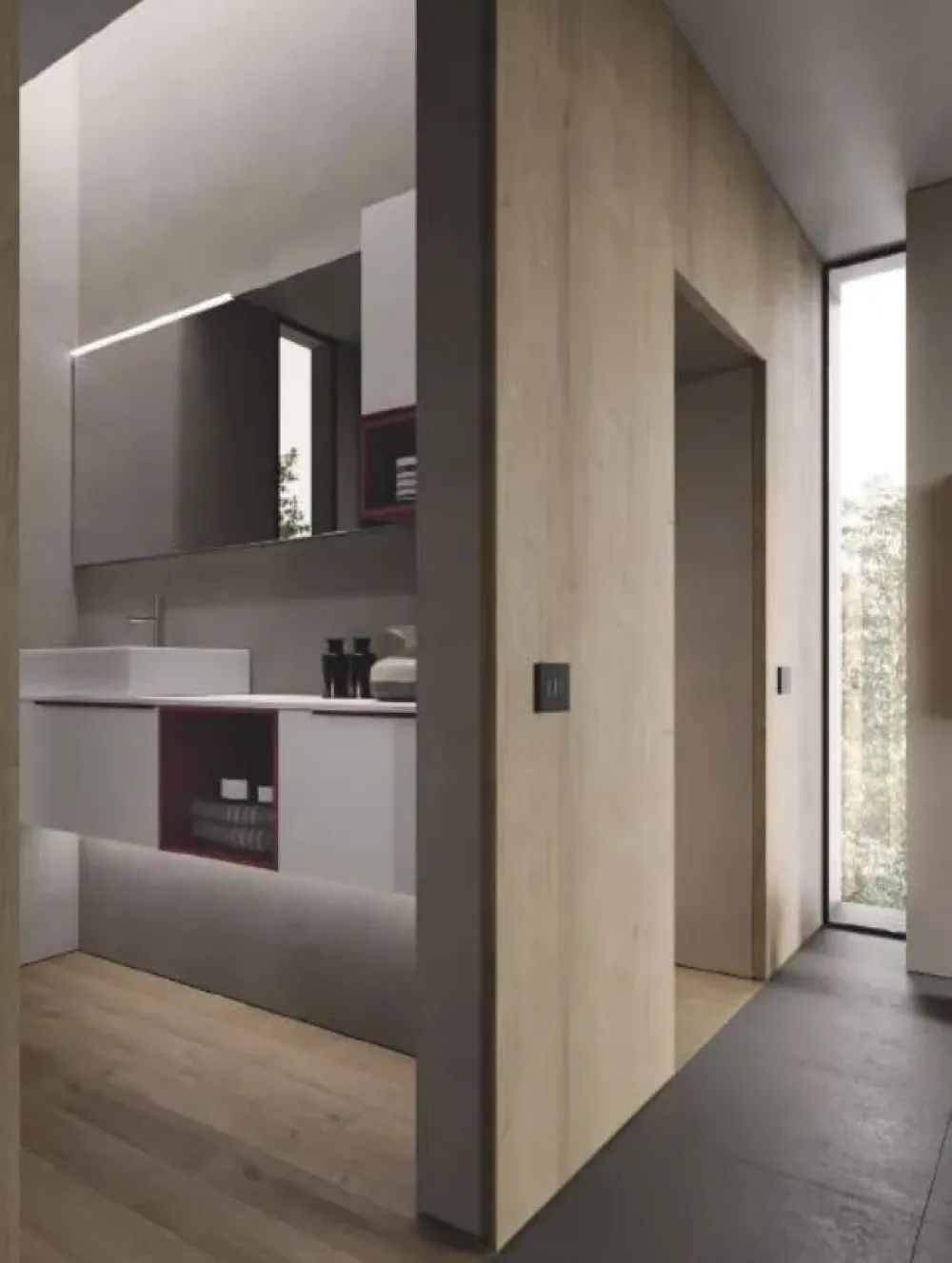 Ideagroup Idea Group My Time17: mobile bagno in offerta outlet.- Mobili Bagno Sospeso