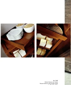 Ingresso classico modello Libreria panama con vassoio di a PREZZI OUTLET^Parlani Clearance