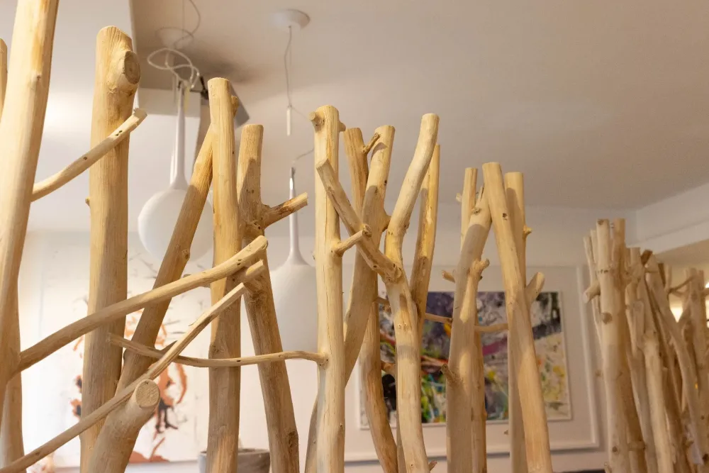 Ingresso design modello Paravento in legno naturale di a PREZZI OUTLET^Artigianale Hot