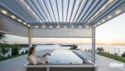 Gibus Innovativa pergotenda Med varia   a prezzo Outlet- Pergotende