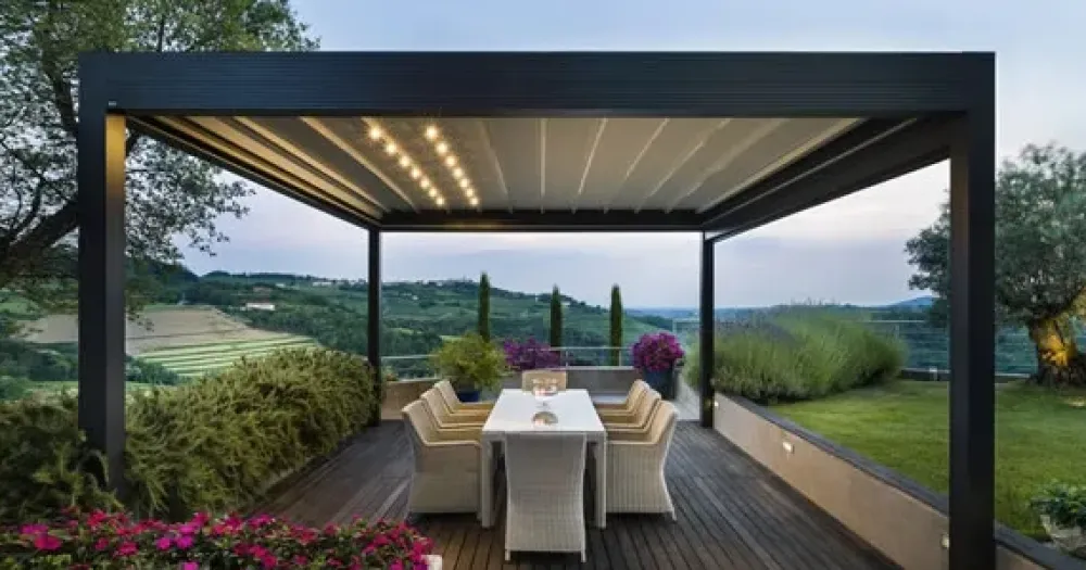 Innovativa pergotenda Med zenith a prezzo scontato^Gibus