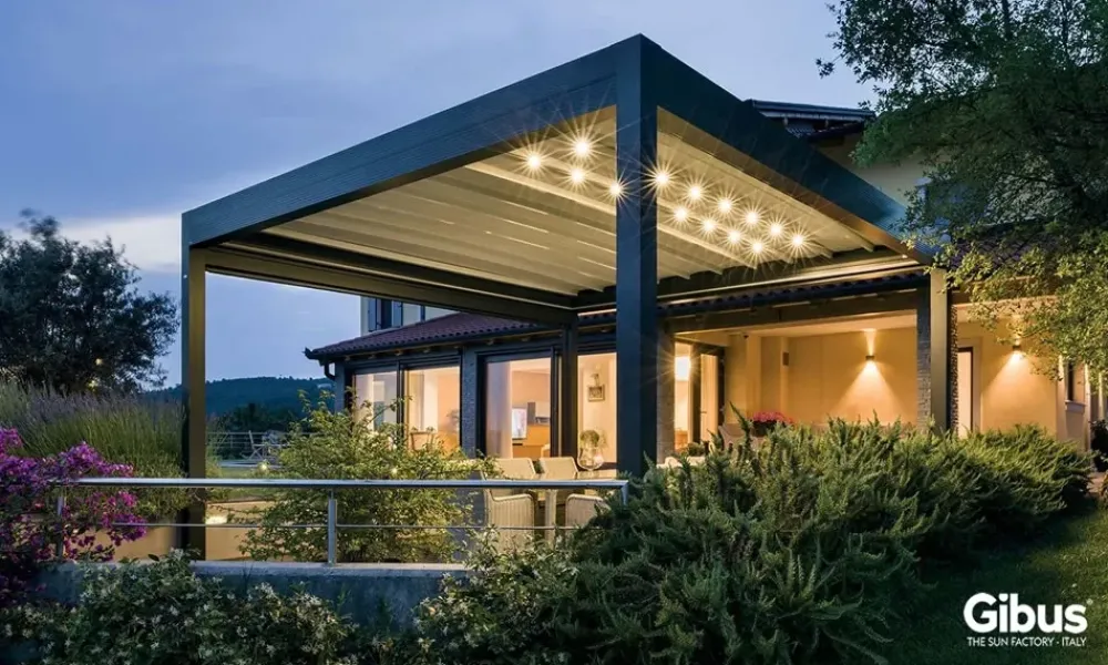 Innovativa pergotenda Med zenith a prezzo scontato^Gibus