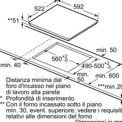 Innovativo piano cottura Pue612ff1j  di a prezzi convenienti^Bosch Online