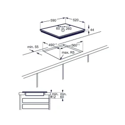 Innovativo piano cottura Kis62449 di a prezzi convenienti^Electrolux