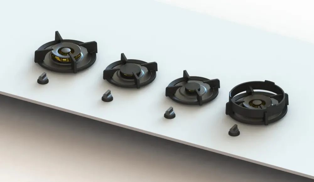 Clearance Innovativo piano cottura Set bruciatori modello danau di in offerta Piano Cottura