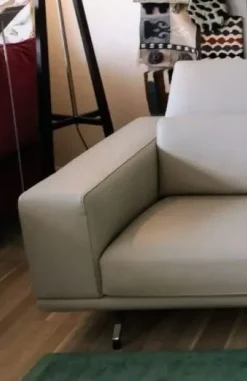 Divanidea Keaton pelle in poliuretano in Offerta Outlet- Divani