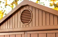 Keter Casetta Darwin 6x6 marrone: sconto imperdibile per l'esterno!- Casette Da Giardino