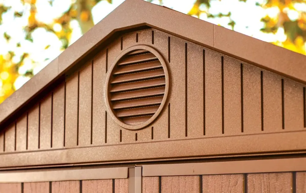 Keter Casetta Darwin 6x6 marrone: sconto imperdibile per l'esterno!- Casette Da Giardino