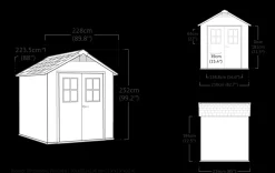 Keter Newton 757: Casetta da giardino scontata! Acquista ora!- Casette Da Giardino