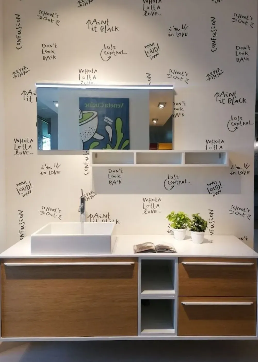 Compab Kondor25 : mobile da bagno A PREZZI OUTLET- Mobili Bagno Sospeso