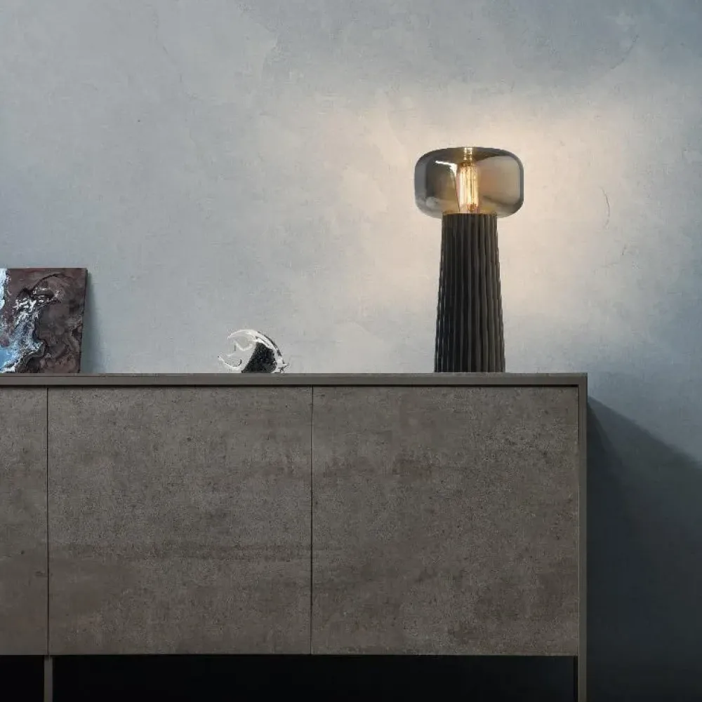 Collezione esclusiva Lampada 7249 mantra faro lampada da tavolo nera in OFFERTA OUTLET- Lampade Da Tavolo