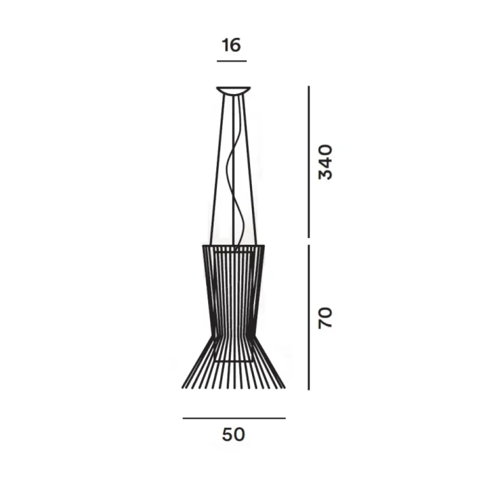 Lampada a sospensione Allegretto vivace in Offerta Outlet^Foscarini