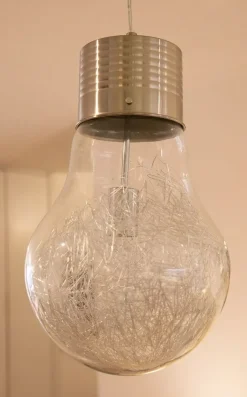 Artigianale Lampada a sospensione Lampadario lampadina  stile Design con forte sconto- Lampade A Sospensione