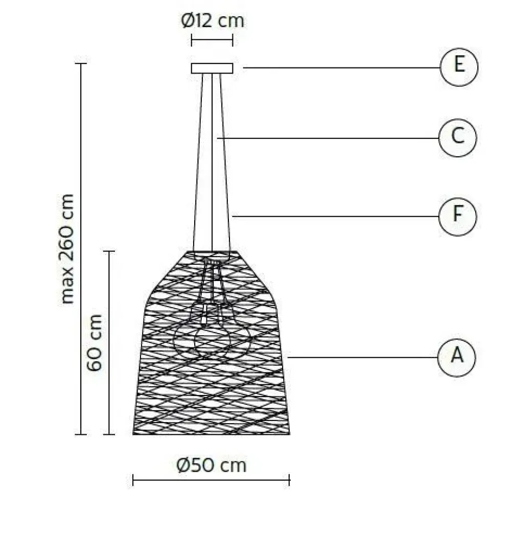 New Lampada a sospensione Black out sospensione a prezzo Outlet Lampade A Sospensione