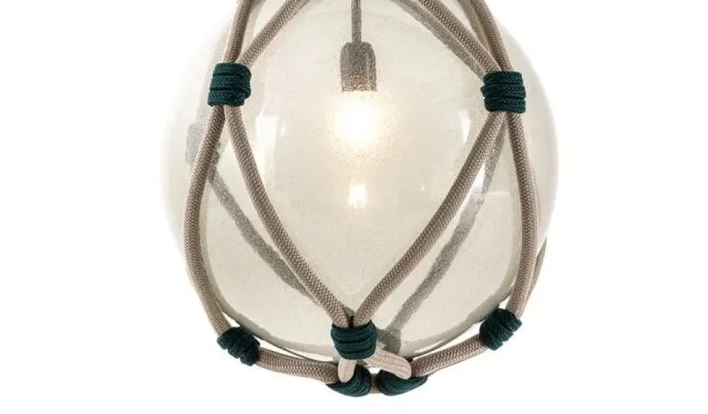 Outlet Lampada a sospensione Bollicosa nautilus Trasparente con forte sconto Lampade A Sospensione