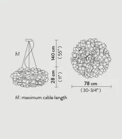 New Lampada a sospensione Clizia suspension mama non mama large a prezzo scontato Lampade A Sospensione