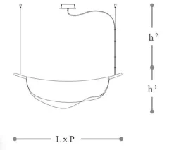Best Lampada a sospensione Dalí 4036/sg , ribasso esclusivo! Lampade A Sospensione