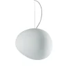 Foscarini Lampada a sospensione Gregg media bianca a prezzo Outlet- Lampade A Sospensione