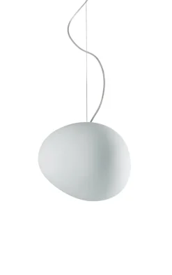 Foscarini Lampada a sospensione Gregg media bianca a prezzo Outlet- Lampade A Sospensione