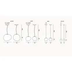 Sale Lampada a sospensione Gregg a prezzo Outlet Lampade A Sospensione