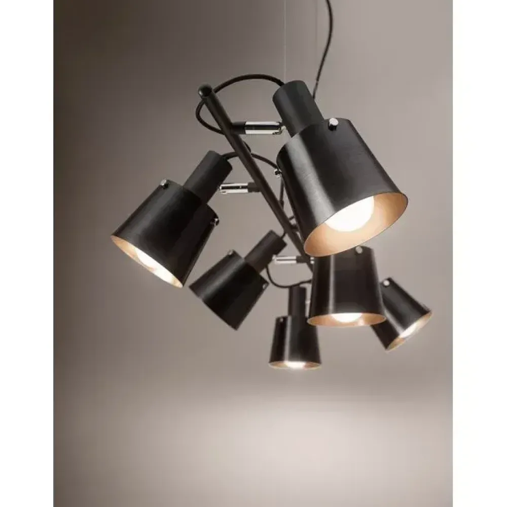 Collezione esclusiva Lampada a sospensione in metallo 6806n ditta perenz in Offerta Outlet- Lampade A Sospensione