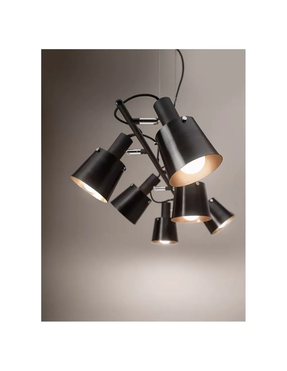Collezione esclusiva Lampada a sospensione in metallo 6806n ditta perenz in Offerta Outlet- Lampade A Sospensione