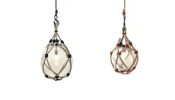 Lampada a sospensione in vetro Bollicosa nautilus in Offerta Outlet^Cassina Clearance