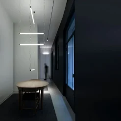 Davide Groppi Lampada a sospensione in metallo Soft chaindelier a prezzo Outlet- Lampade A Sospensione