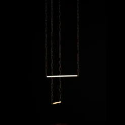 Davide Groppi Lampada a sospensione in metallo Soft chaindelier a prezzo Outlet- Lampade A Sospensione