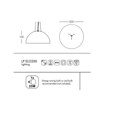 Md work Lampada a sospensione Lampada gigante vetroresina 3 colori  Altri colori a prezzi convenienti- Lampade A Sospensione