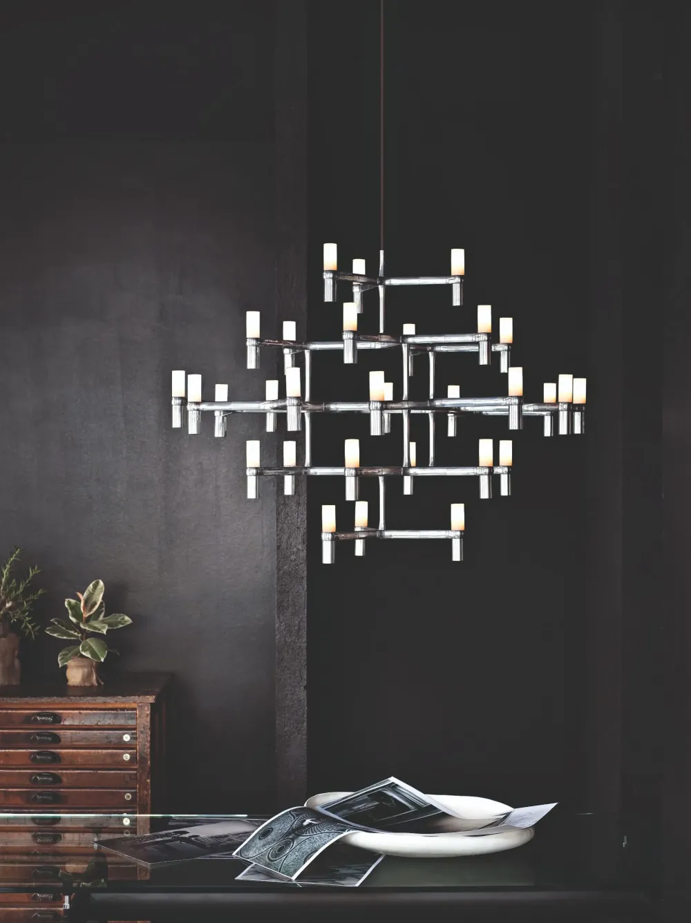 Online Lampada a sospensione Crown major Nero con forte sconto Lampade A Sospensione