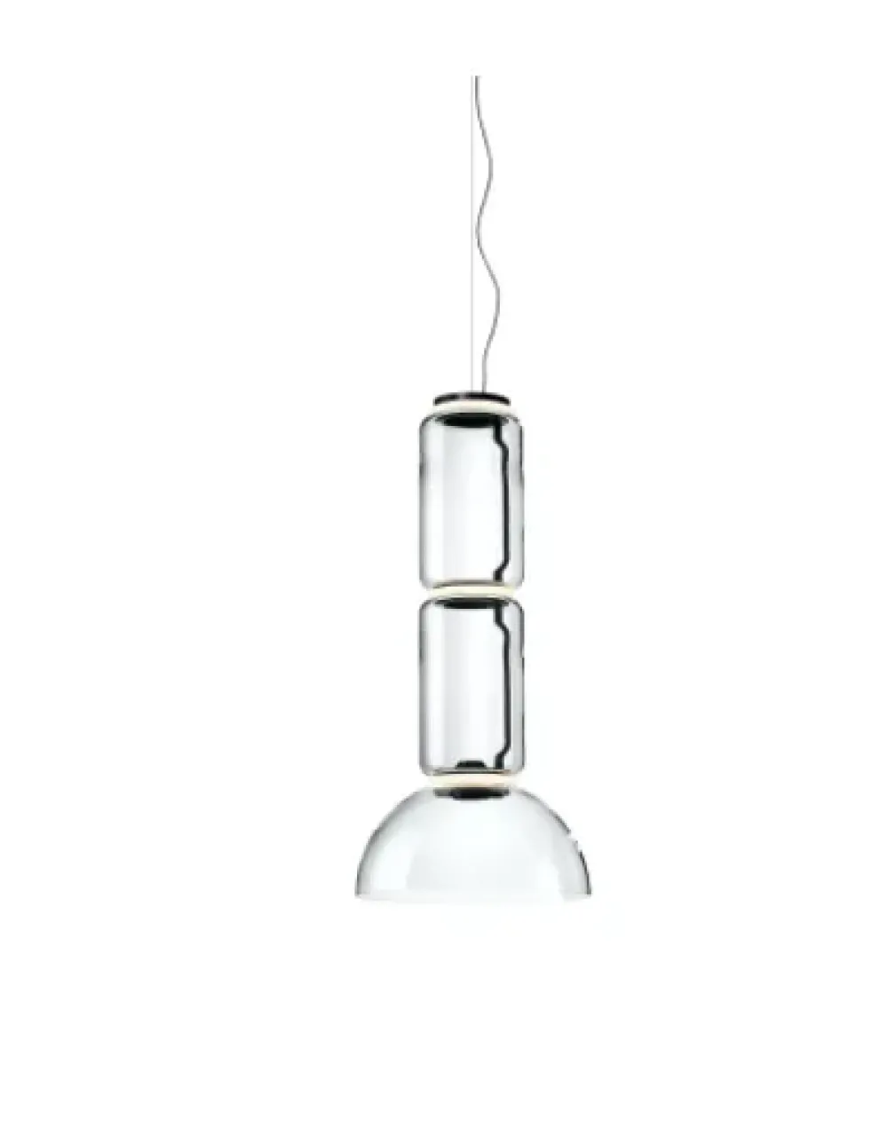 Outlet Lampada a sospensione Noctambule suspension 2 low cylinder and bowl con un ribasso esclusivo Lampade A Sospensione