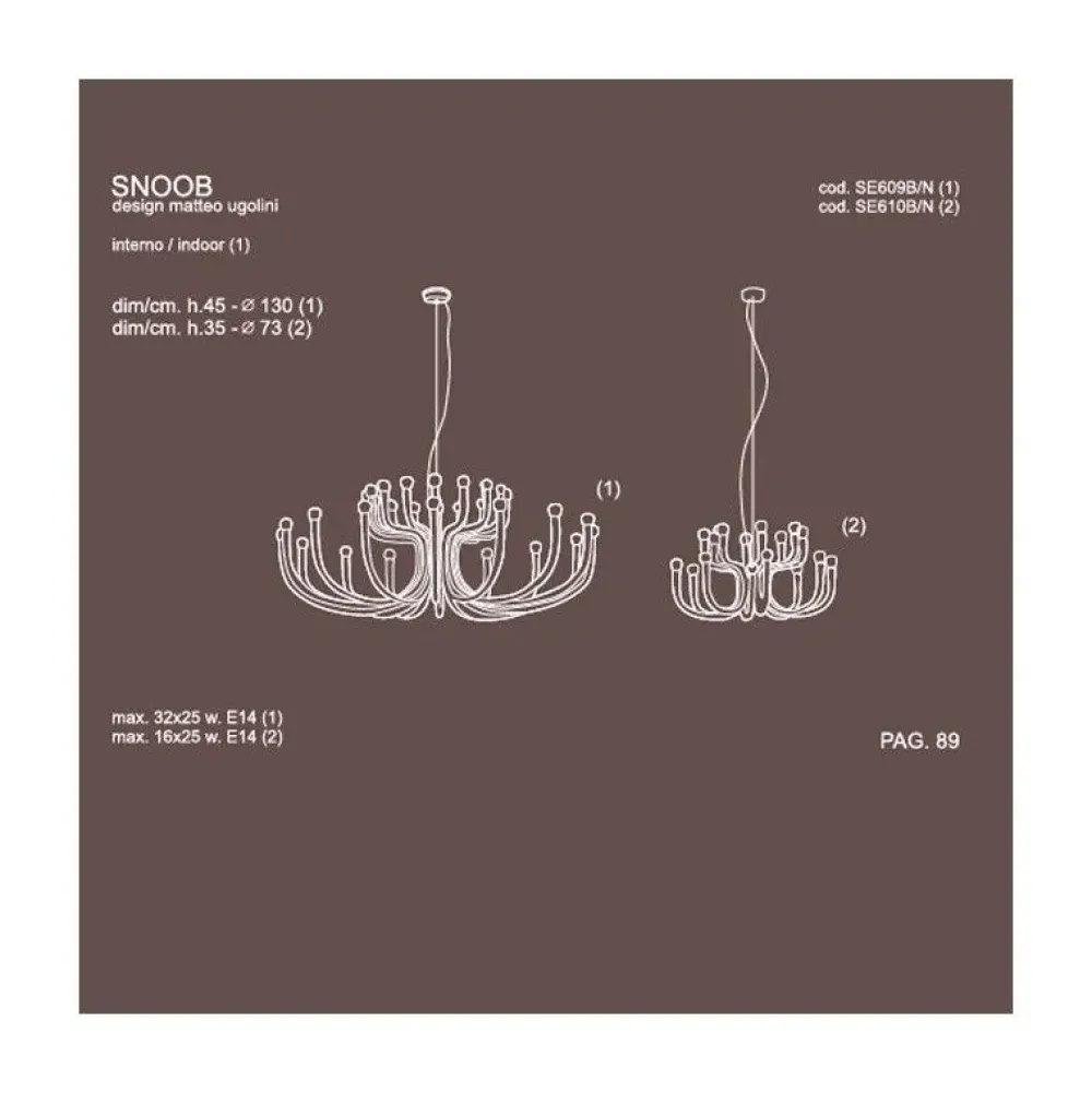 Karman Lampada a sospensione Snoob sospensione in Offerta Outlet- Lampade A Sospensione