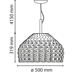 Online Lampada a sospensione Tatou s2 a prezzo Outlet Lampade A Sospensione