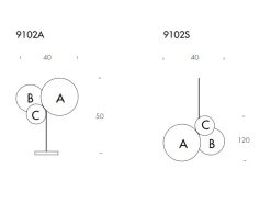 Hot Lampada a sospensione Atomo stile Moderno a prezzi convenienti Lampade A Sospensione