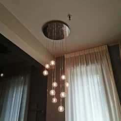 Lampada a sospensione Ming Trasparente con forte sconto^Tonin Casa Best