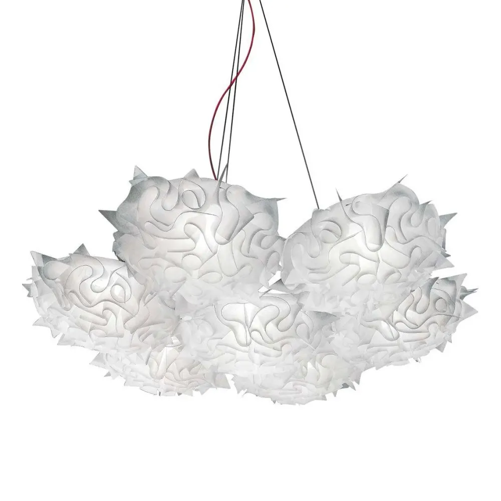 Slamp Lampada a sospensione Veli 7 suspension opal a prezzo Outlet- Lampade A Sospensione