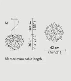 Slamp Lampada a sospensione Veli suspension a prezzo scontato- Lampade A Sospensione